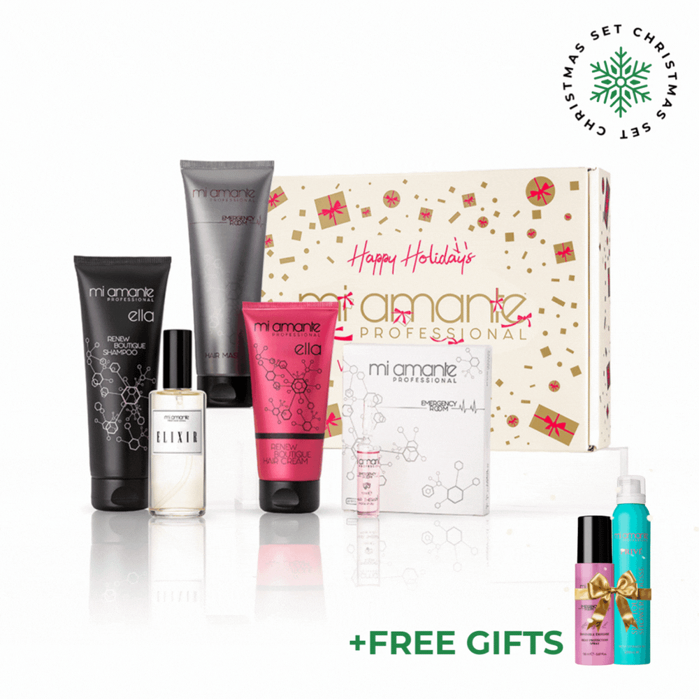 Kompletní sada obnovující terapie pro vlasy a Elixir Mi Amante