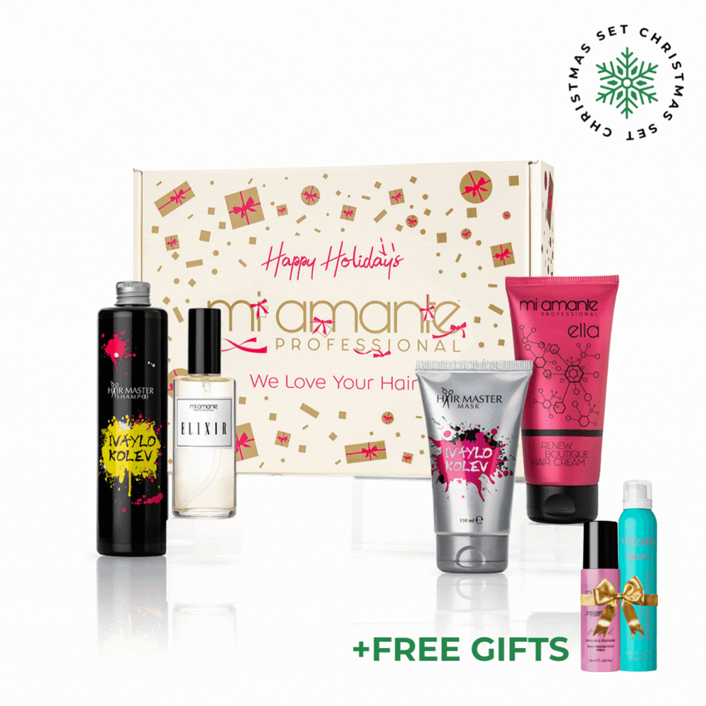 Kompletní sada péče o vlasy Ivajlo Kolev a Mi Amante