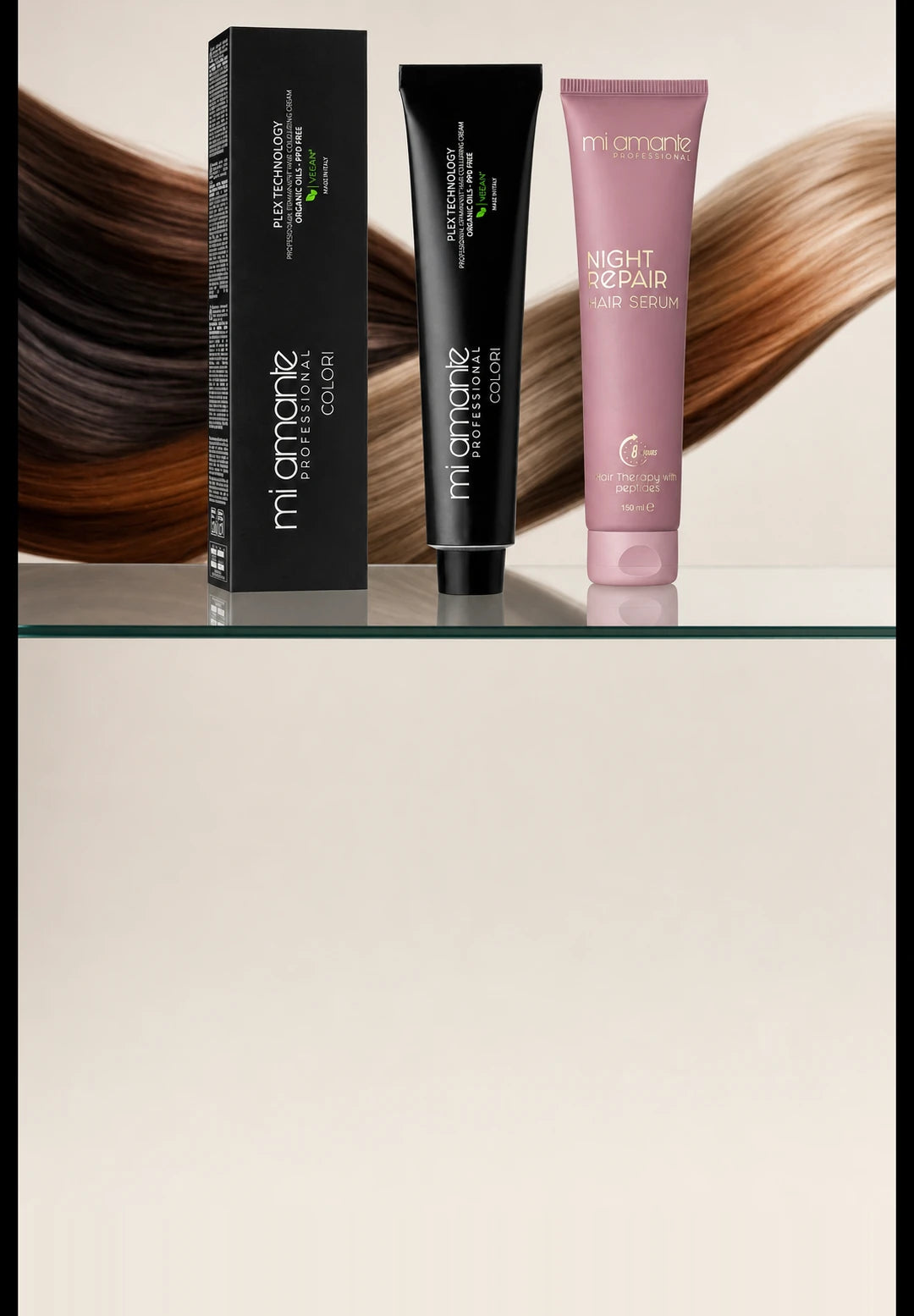 Mi Amante COLORI + NIGHT REPAIR hero