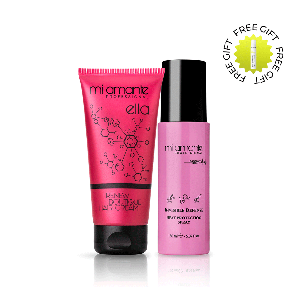 Tepelně ochranný sprej na vlasy Mi Amante Invisible Defense 150 ml.