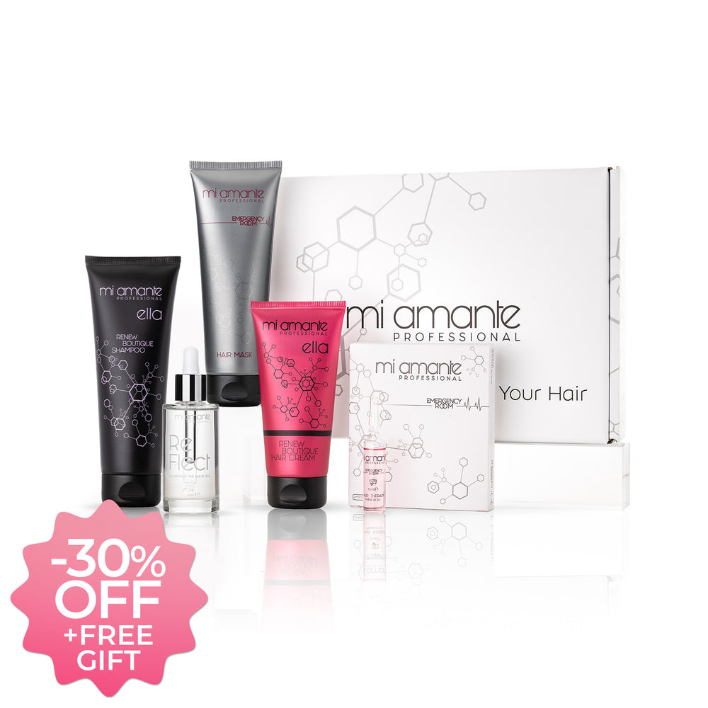 Sada kompletní regenerační terapie pro vlasy a ReFlect Mi Amante