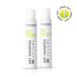 2 ks + 1 ZDARMA 🎁 Suchý šampon Mi Amante ReFresh Dry Shampoo